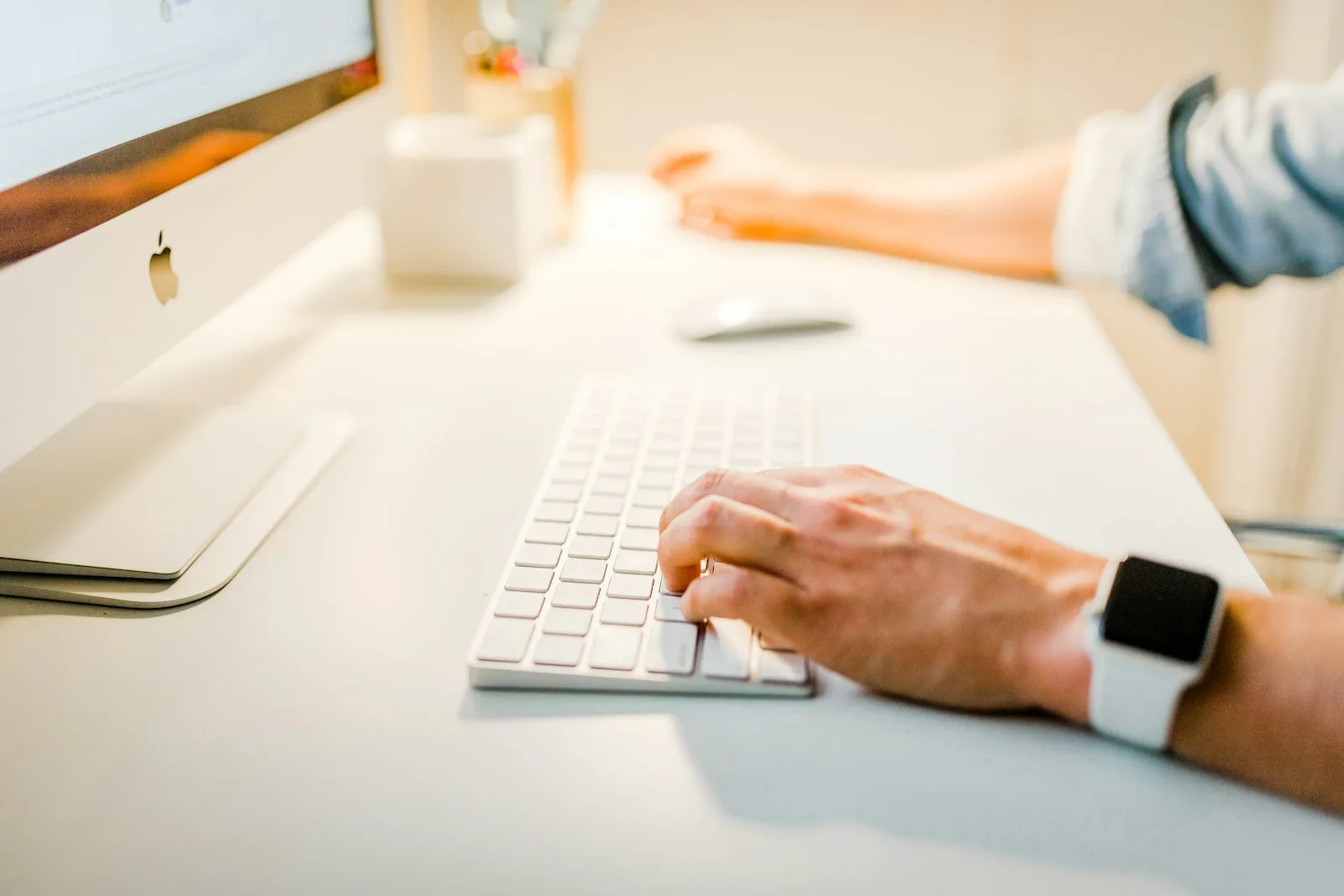 A person trying to perform affiliate marketing in order to get commission on the sale of the products.