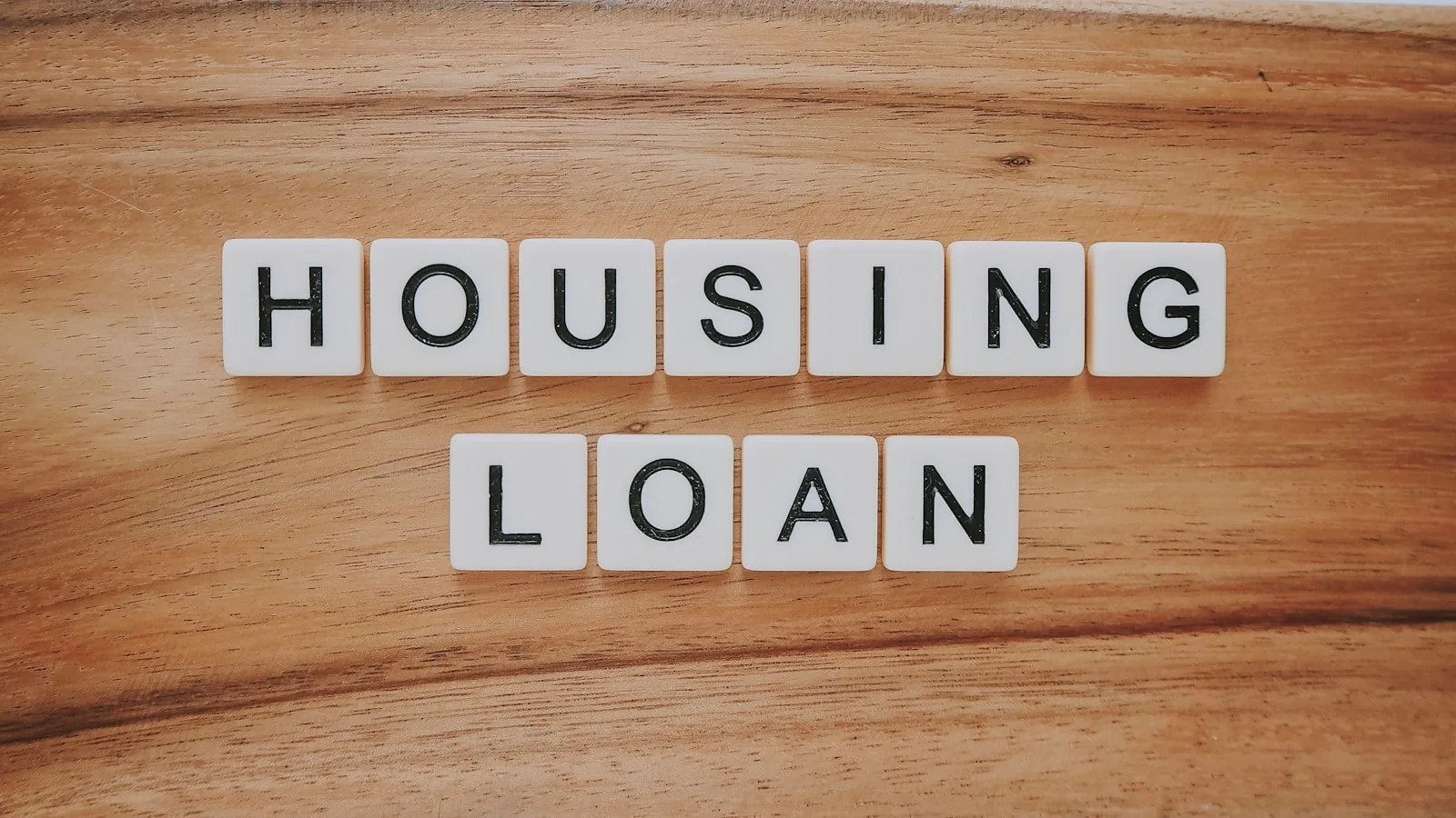 Image with the word “HOUSING LOAN” written on it