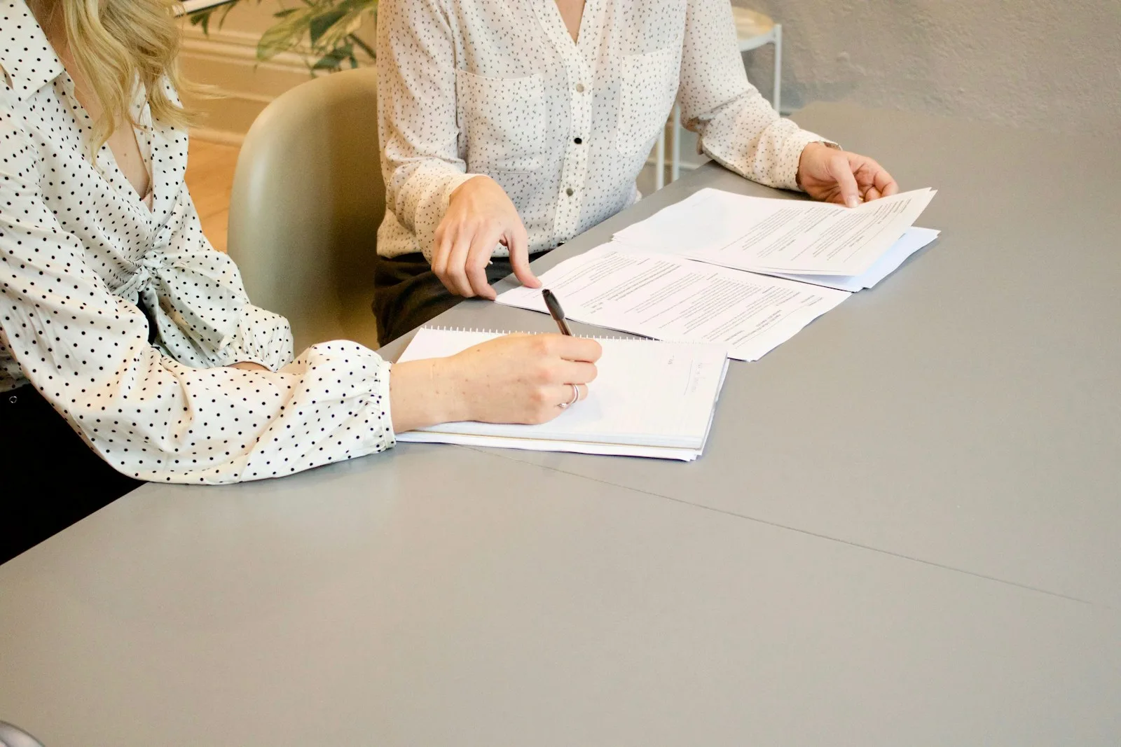 Image of a person negotiating with a creditor