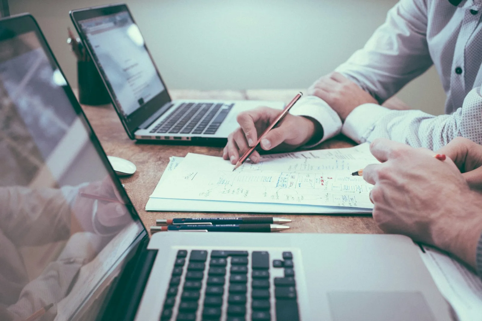 A person taking professional support to understand their financial health